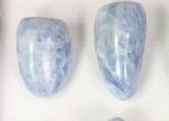 Lot: Lbs Free-Standing Polished Blue Calcite - Pieces #77722-3